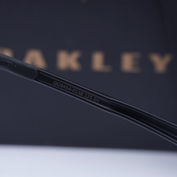 Oakley OO9454 945401 Shield Sunglasses - Matte Black/Prizm Black - Picture 6 of 8